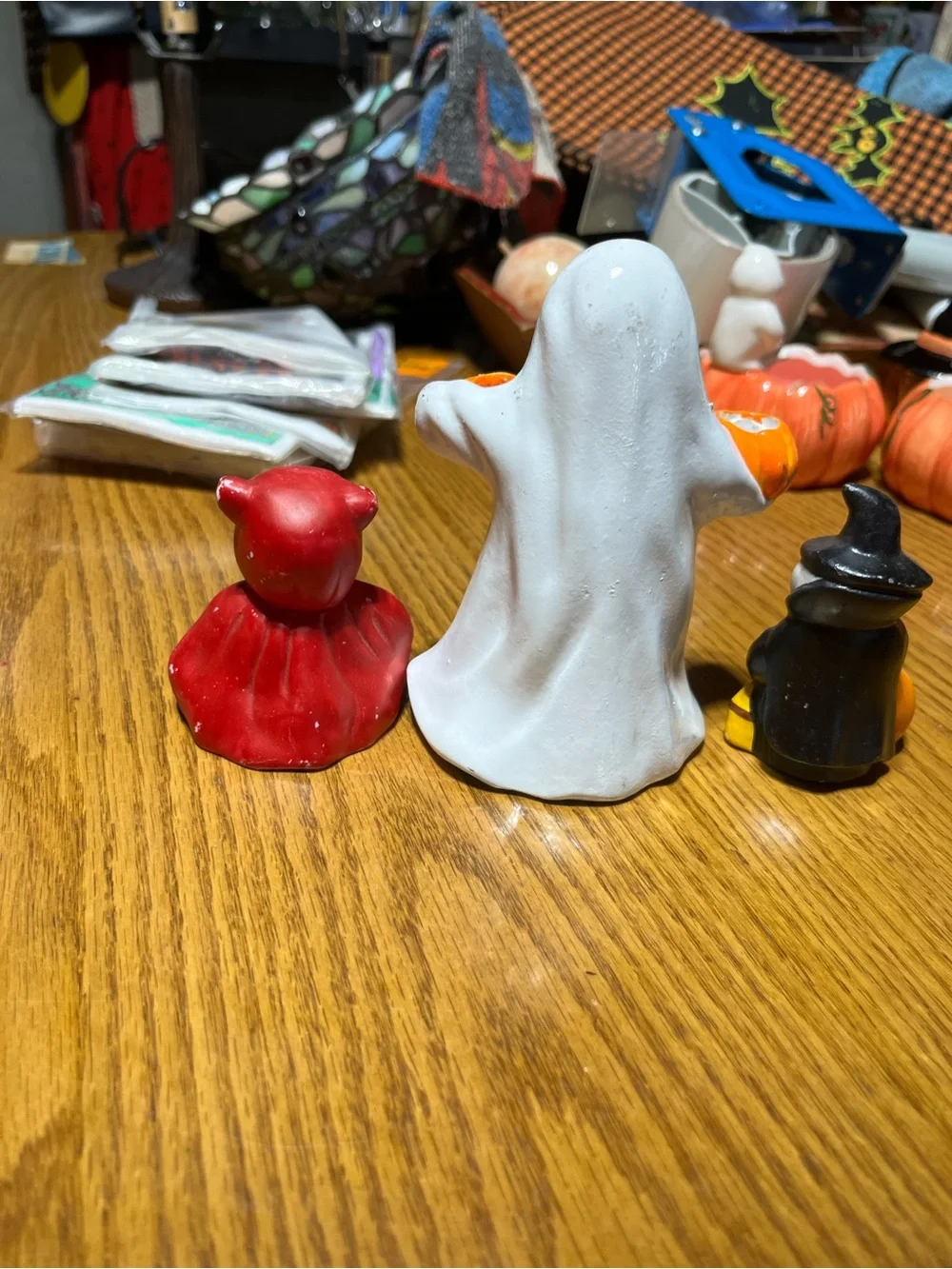 3 Vintage Halloween Nik-Nacks